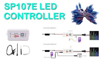 SP107e Bluetooth led music controller Unboxing # Pixel Led Controller.