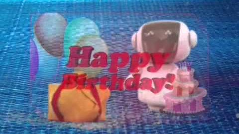 Robot Happy BirthsDay : fx Guru best vidéo effects ever !!