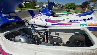 Kawasaki jet ski cooling hoses explained on a 92 750 SS