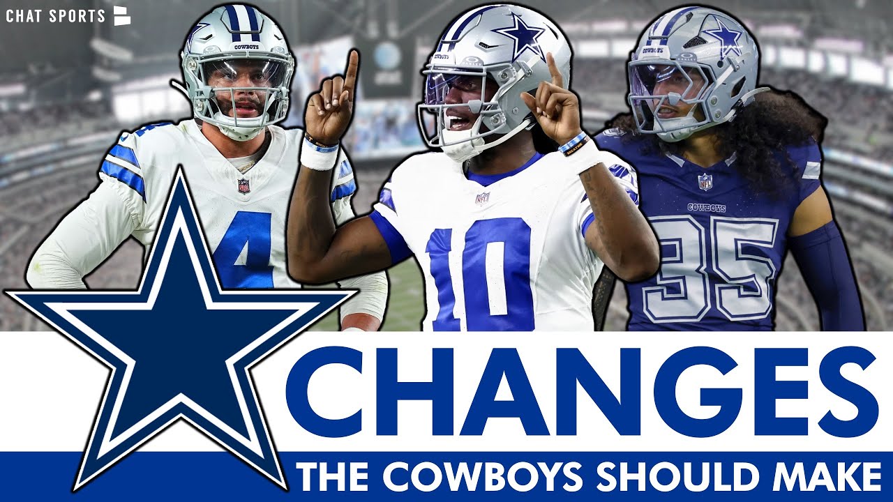 CRITICAL Cowboys Changes That Dallas SHOULD Make In NFL Week 18 vs
