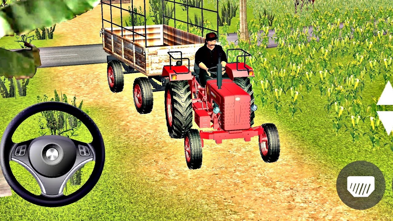 First Gameplay Of Indian Tractor Driving 3D Android Gameplay YouTube