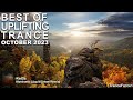 Best of uplifting trance mix october 2023  tranceforce1