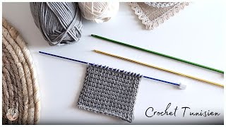 Entre tricot et crochet:le crochet tunisien - Bulle et Funambule ou mes  tribulations dans le monde du DIY