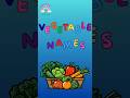 Ten Vegetables Name in English 🥕🥦 |#vegetablesinenglish #kidslearning