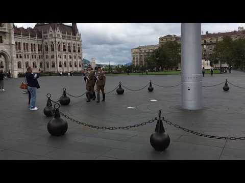 Soldiers marching on