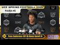 UCF QB Alonza Barnett talks about becoming a Knight, his health, and his preparation this spring
