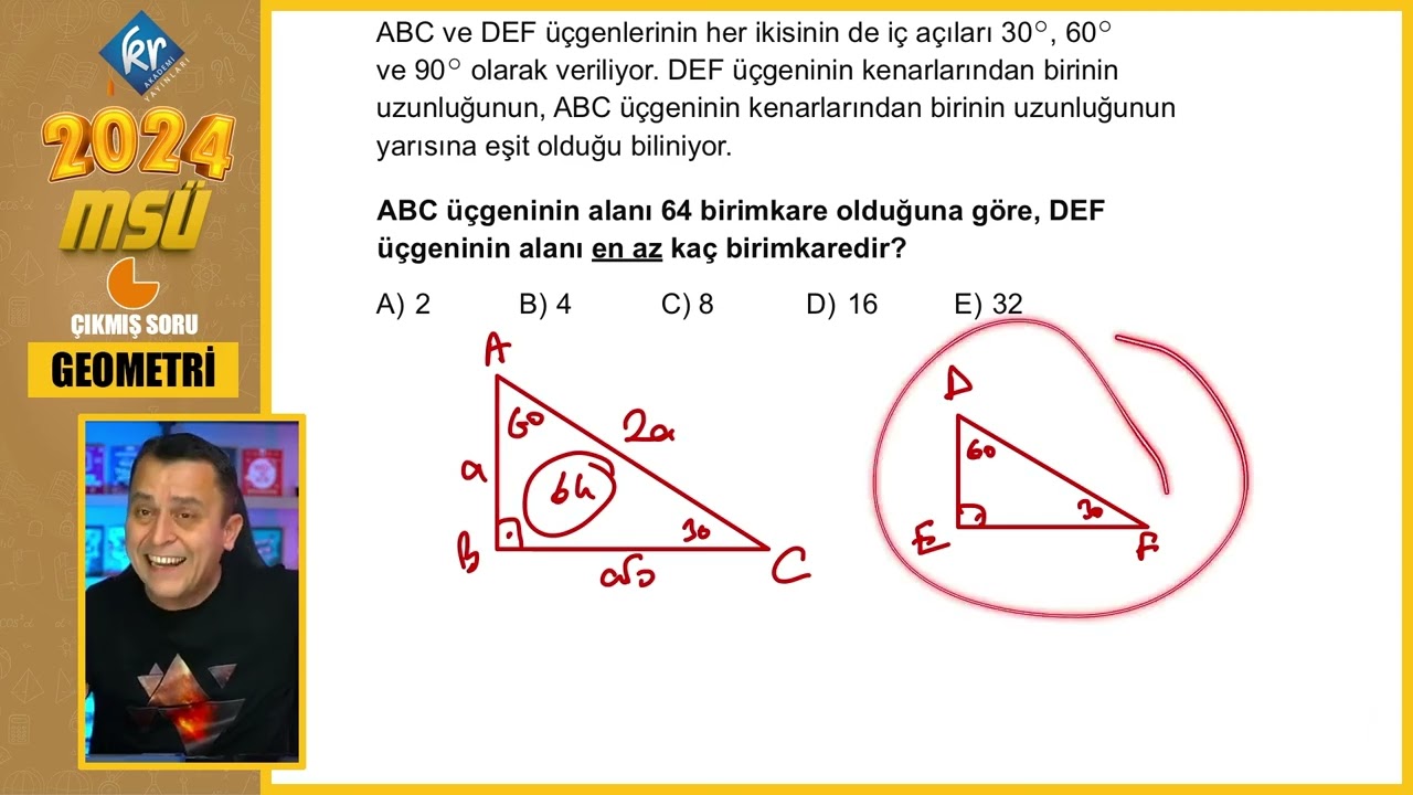 1.  Ünite Üçgende Alan İkiz Sorular