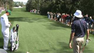 2009 Masters: Bubba Watson 18th tee shot
