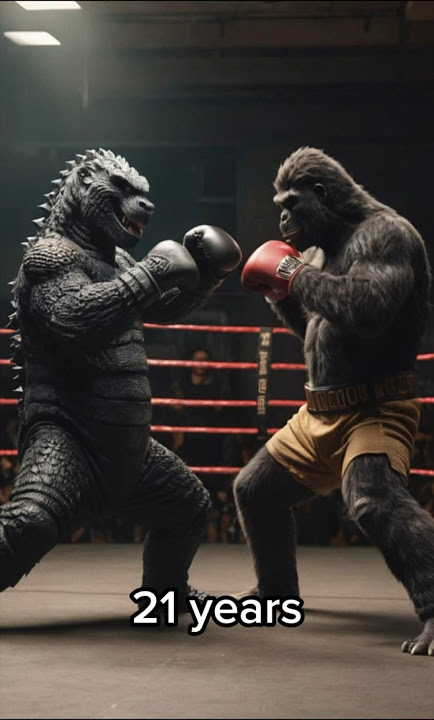 Evolution of Godzilla vs King Kong in reality @evolution_mind #evolution #godzilla #godzillavskong