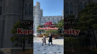 POV: You're a student in Korea…