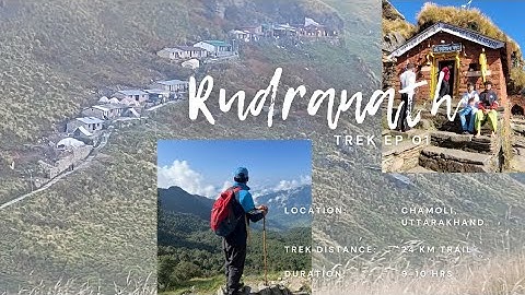 Rudranath Cinematic Trailer | EP 01 | Trekking | #KailashTravelDiary #mountains #panchkedar #travel