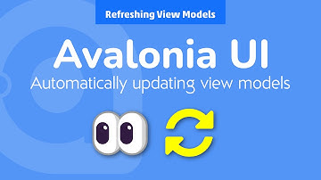 16. Avalonia UI Real World (vernieuwen van weergavemodelgegevens)