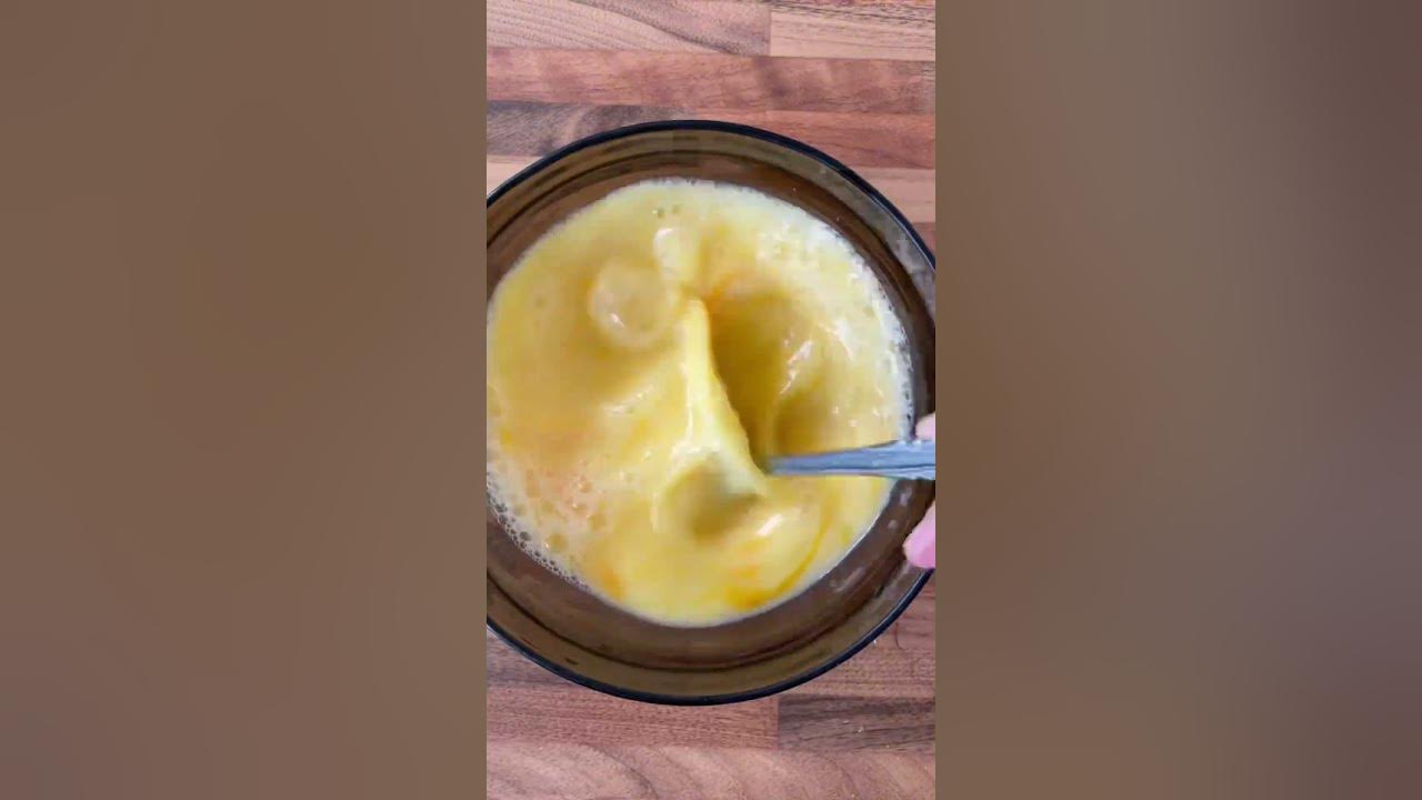 “smooth” egg pudding 😂 carnivore asmrfood recipe by steak and butter