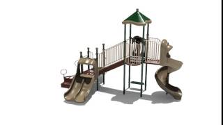 Crazy Crawl 360° Video - Playground Equipment - AmericanParksCompany.com