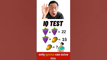 IQ Test Shorts Ytshorts Youtube Respect QuizXFact 