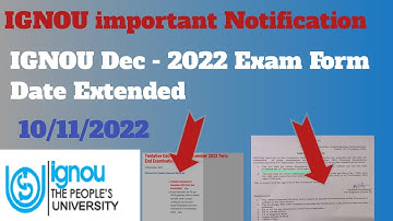 important For All Students||IGNOU Notification||IGNOU Update||@thatwasopenstudy2717