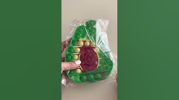 Unboxing Avocado Pop it #shorts #trending #satisfying #viral #popit #fidget