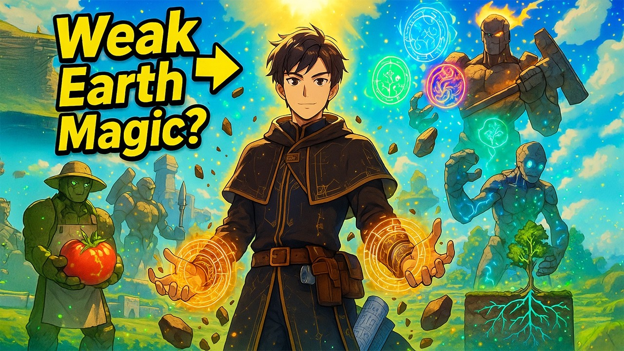 Reincarnated ENGINEER Gets “WORST” Earth MAGIC, Now He Rule Battlefield and Farming Business