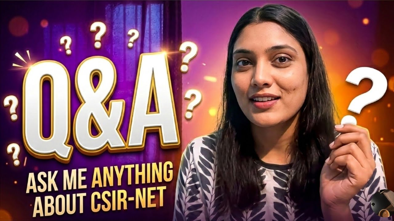 MY First QnA video | Answering your Questions related to *CSIR-NET* |☕️💻📖📕