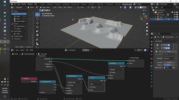 basic geo nodes weight paint modifier demo