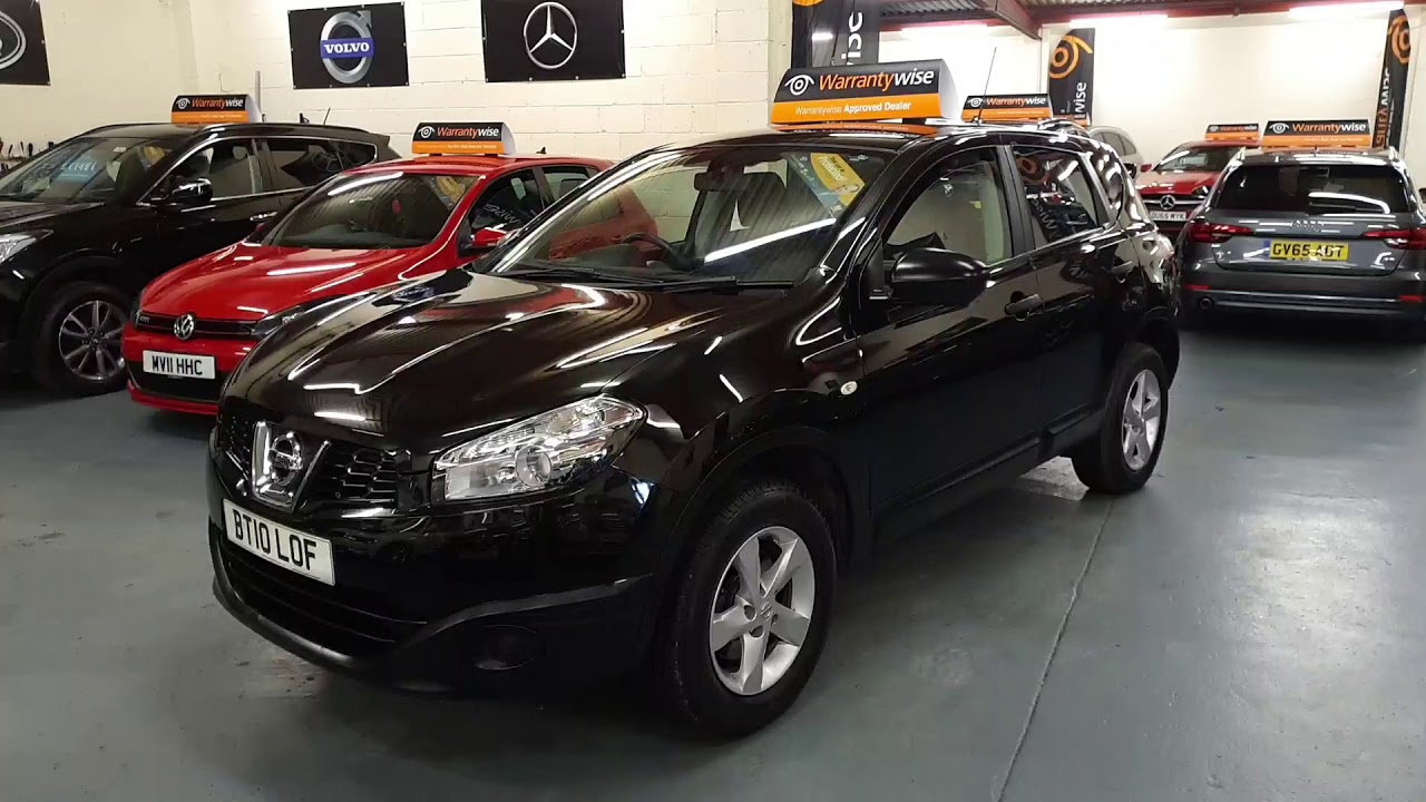 2010 Nissan Qashqai 1.6 Visia 5dr Black YouTube