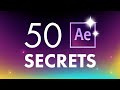 50 After Effects Tips, Tricks & Secrets for Beginners