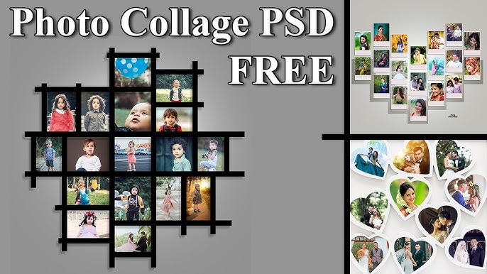 Photo Collage PSD Templates Bundle Pack !! Amazing New Collage PSD Pack - YouTube 10-free-collage-templates-for-photoshop-letter-size-8-5-x-11-strawberry-kit