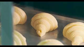 Croissant cooking epic B-roll