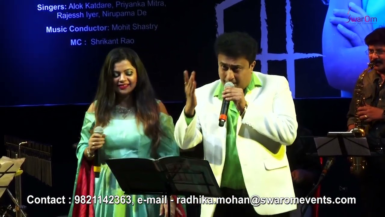 Lekar Hum Deewana Dil  Rajesh Iyer and Nirupama De sing for SwarOm Events and Entertainment