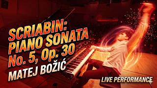 Scriabin | Piano Sonata No. 5, Op. 53 | Matej Božić (High School Piano Performance)