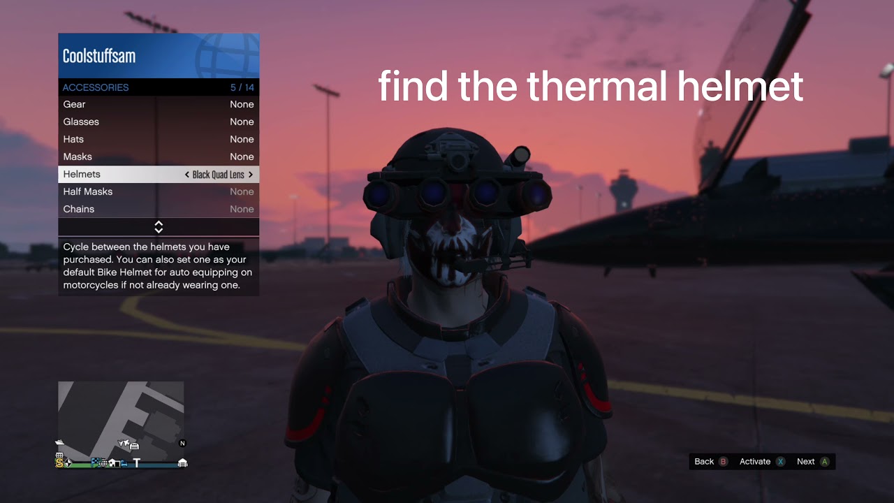GTA V how to use thermal on a jet in 2021 YouTube
