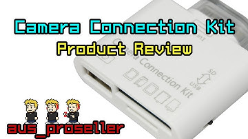 Camera Connection Kit for iPhone, iPod Touch and iPad