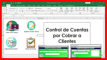 Control De Créditos Plantilla Excel - Cuentas por Cobrar, Gestión De Créditos Plantilla Excel