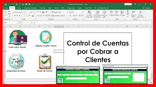 Control De Créditos Plantilla Excel  Cuentas por Cobrar, Gestión De Créditos Plantilla Excel