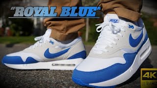 NIKE AIR MAX 1 '86 OG "ROYAL BLUE" BIG BUBBLE REVIEW & ON FEET