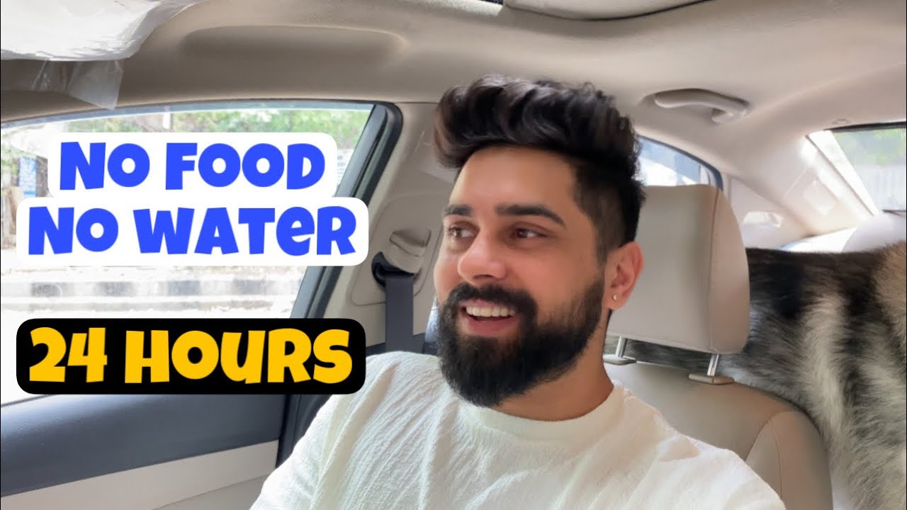 24 Hours No Food No Water Challenge YouTube