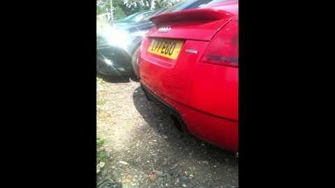 AUDI TT IDEL TEST 1 WITH HOT CAMS GT30 TURBO