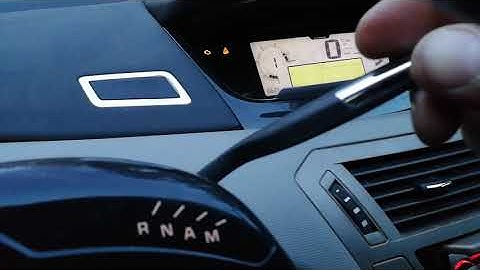 Citroen C4 Picasso 1.6hdi - EGS system faulty