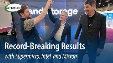 Supermicro, Intel, and Micron Collab on World Record Solutions for FSI