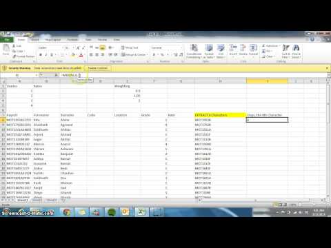 extract data from strings
