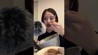 話題のドバイチョコ餅作って食べてみた