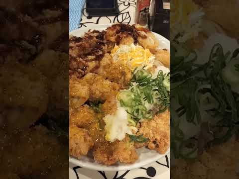 【デカ盛り】コスパ最強デカ盛り定食【なにわ食堂】 #デカ盛り #大食い #大阪グルメ #shorts