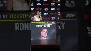 Rhonda Rousey on Fighting for MVP and Netflix