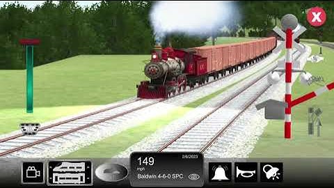 Baldwin 4-6-0 SPC At The Airport.