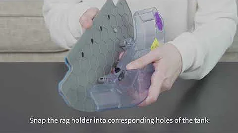 Midea M7 How to use the mopping module