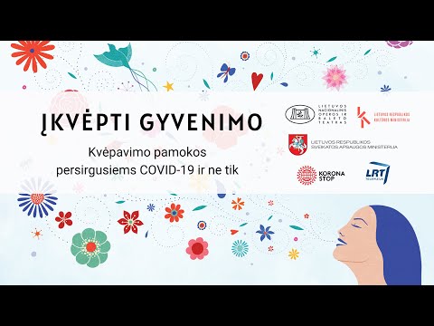 Video: Ar galima įkvėpti koronaviruso?