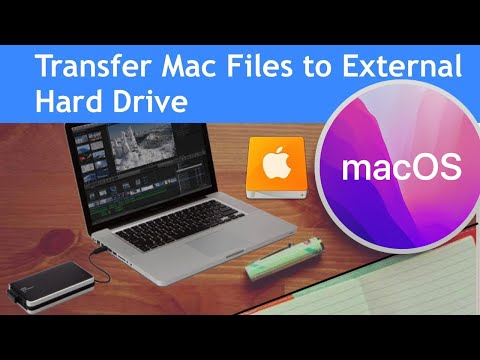 فيديو: كيف أنسخ الصور من Mac إلى قرص صلب خارجي؟