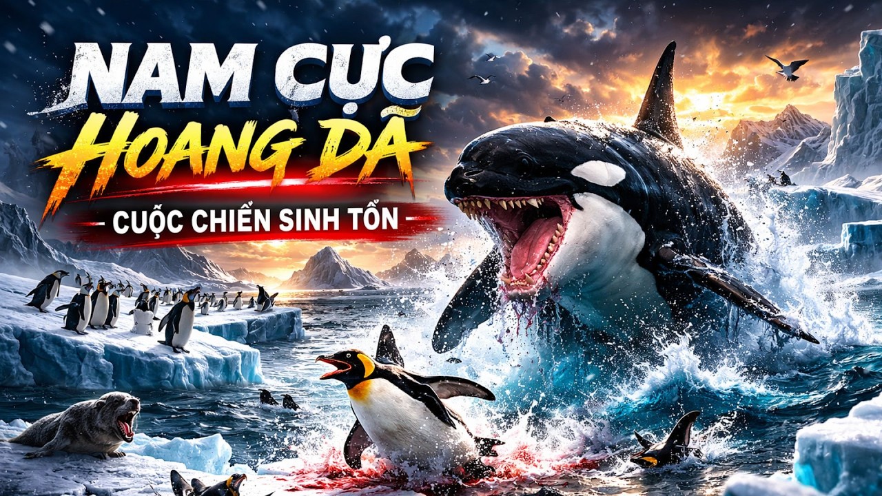 NAM CỰC HOANG DÃ: Cuộc Chiến Sinh Tồn Khốc Liệt Nơi Tận Cùng Trái Đất | Wild Antarctica