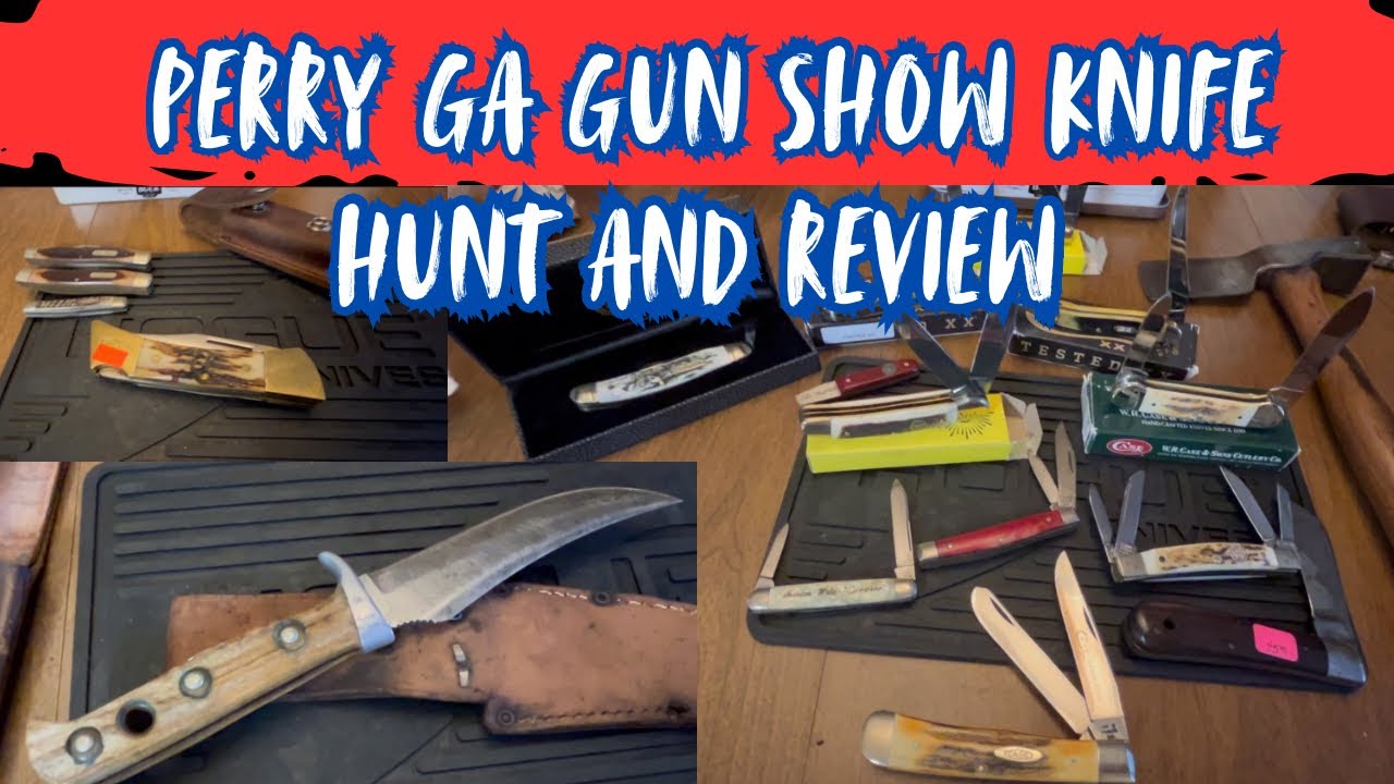 Обзор и охота на ножи с выставки Perry Ga Gun Show