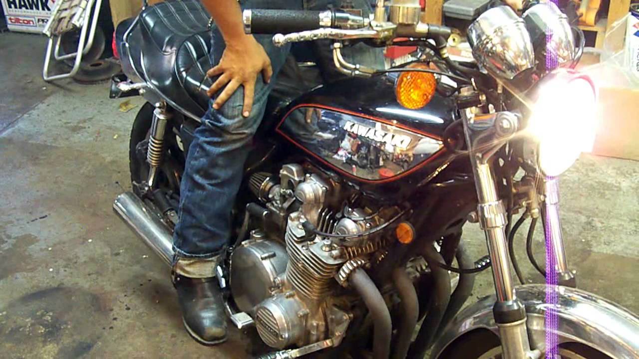 KZ1000 After carb rebuild YouTube